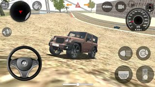 Indian grey thar rwd real gameplay gaming blackthar trending trucksimulatordaku sidhumoosewala [upl. by Ile580]