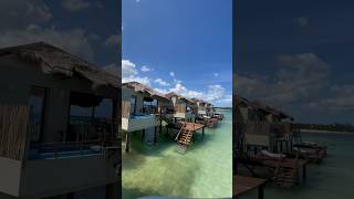 Palafitos overwater bungalows 😍 Room tour [upl. by Durman]