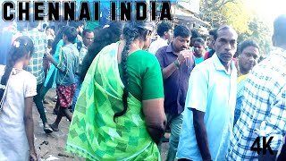 CHENNAI INDIATHYAGARAYA NAGAR WALKING TOUR IN CHENNAI INDIA BIGGEST MARKET STREET [upl. by Delmore295]