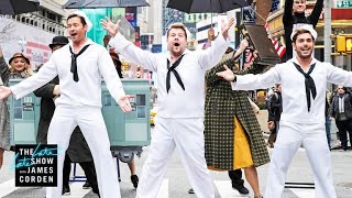 Crosswalk the Musical on Broadway w Hugh Jackman Zendaya amp Zac Efron [upl. by Nirak]