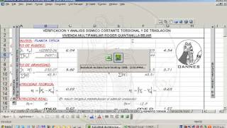 ESTRUCTURAS EXCENTRICIDAD TORSIONAL SISMICA [upl. by Dnomsaj]