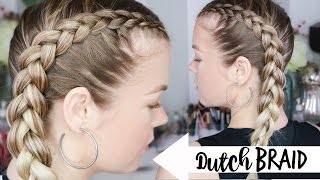 How to Dutch Braid  Braiding 101 [upl. by Chariot567]