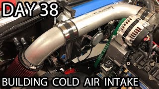 72 Chevy C10  Cold Air Intake Fab amp Finishing Interior  Day 38 [upl. by Hpesoj]