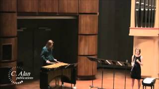 Tangling Shadows duet for oboe amp vibraphone by Nathan Daughtrey [upl. by Eannaj233]