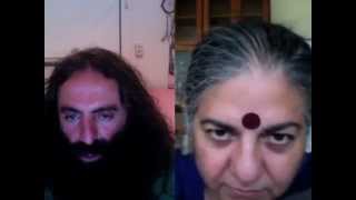 Dr Vandana Shiva and Costa Georgiadis  Seed Freedom Fortnight 216 October 2012 [upl. by Reffineg642]