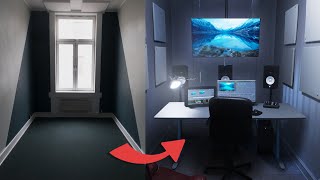 How to Build a Room For Video Editing [upl. by Salohcin]