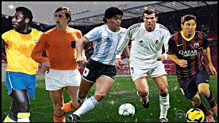 Top 20 Greatest Football Players Of All Time  HD [upl. by Rozalie]