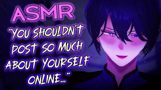 ASMR  Soft yandere eboyfriend visits you while you sleep willing listener m4f [upl. by Htebsle887]