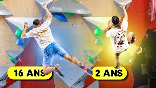 2 ANS vs 16 ANS EN ESCALADE 🧗🏻 [upl. by Francesco]