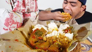 SARAPAN TANBOY KUN MAKAN 4 BUNGKUS NASI PADANG JUMBO [upl. by Eninahs227]