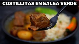 Costillas de Puerco en Salsa Verde  La Capital [upl. by Nogam]