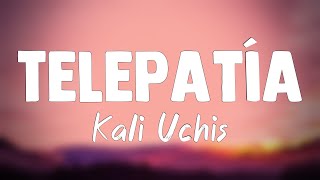 Telepatía  Kali Uchis Lyrics Video 🏆 [upl. by Neltiak]