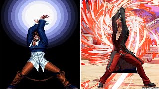 Evolution of Iori Yagami  Kin 1211 Shiki Yaotome  Maiden Masher Move In KOF Series 1995  2022 [upl. by Einwahs]