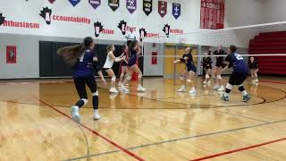 2024 Grantsburg volleyball vs ChetekWeyerhaeuser  1012 highlights [upl. by Engenia987]