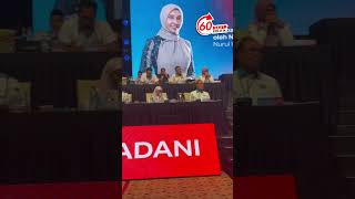 Izzah titip pesan di Kongres PKR [upl. by Sadiras]