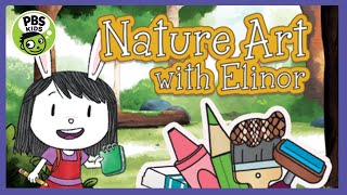 Elinor Wonders Why  🐇Nature Art with Elinor  PBS Games 🐇 [upl. by Aikemit240]