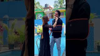 sanayaandsameer sameerabbasi500 trending delhi foryou viralvideo romantic minivlog india [upl. by Nilerual322]