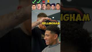 Guler VS Haaland VS Nunez VS Bellingham VS Ronaldo JR VS Ronaldo Haircut Challenge😎 [upl. by Millicent]