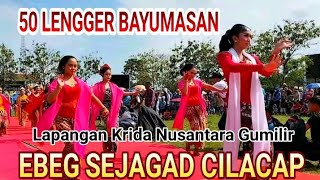 Tari Lengger Massal Ebeg Sejagad Cilacap [upl. by Nasho48]