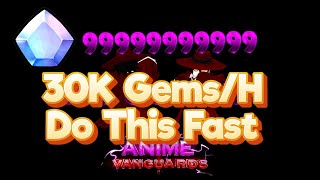 DO THIS QUICK Anime Vanguards BEST Gem Farm F2P Update 05 [upl. by Wightman]