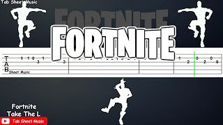 Fortnite Dances On Guitar Tutorial [upl. by Hashimoto]