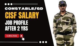 cisf salary per month  cisf salary after training  cisf job profile  cisf salary cisfsalary [upl. by Idnaj227]