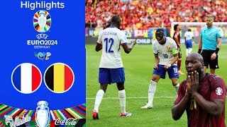 France vs Belgium EURO 2024  Extended Highlights [upl. by Tolmach]