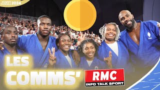 JO 2024  Judo  Les comms’ RMC… De 13 à 43 la folle remontée des Bleus en finale face au Japon [upl. by Rabaj]