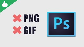 Photoshop WONT save photos as PNG or GIF [upl. by Aidnyc]