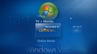 Windows Vista Media Center on UserVM [upl. by Paloma]