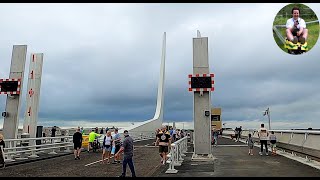 Gull Wing Bridge  Lowestoft Third Crossing 7 September 2024 Pedestrian Preview Full [upl. by Ioab]