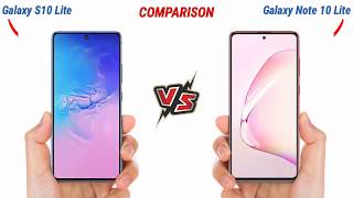 Samsung Galaxy S10 Lite vs Samsung Galaxy Note 10 Lite  Full Comparison  Which is Best 🤔 [upl. by Htebsle289]