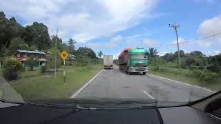 Perjalanan DARI SIPITANG KE Temburong Brunei time lapse [upl. by Byrdie]