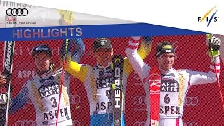 Highlights  Myhrer ends in great fashion in Aspen Slalom  FIS Alpine [upl. by Adnalay]