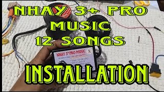 NHAY 3 PRO MUSIC HORN RELAY 12 SONGS INSTALLATION [upl. by Anehc]