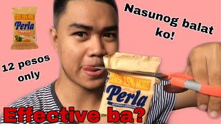 PERLA PAPAYA SOAP REVIEW  Nakakaputi ba in1week [upl. by Kcirredal375]