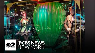 Bloomingdales unveils holiday windows at NYC flagship store [upl. by Jea38]