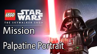 LEGO Star Wars The Skywalker Saga Mission Palpatine Portrait [upl. by Mukund]