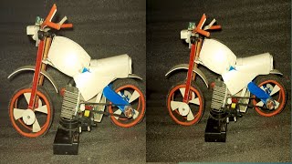 How to make a motorbike  out of PVC pipe sheet  part 1 [upl. by Letisha]