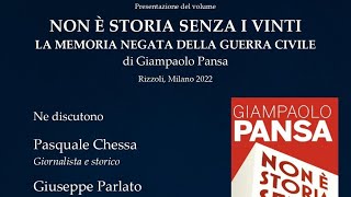 Presentazione volume di Giampaolo Pansa quotNon è storia senza i vintiquot [upl. by Sochor470]