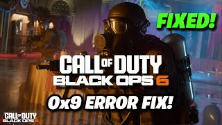 FIX Call of Duty Black Ops 6 0x9 Error Crash on XBOX GAME PASS [upl. by Dorothea]