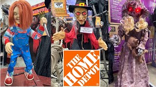 💀Home Depot Halloween 2024 Store Tour amp Walkthrough of animatronics amp animated decor [upl. by Tnattirb]