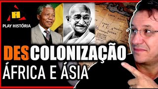 DESCOLONIZAÇÃO DA ÁFRICA E ÁSIA Prof Macari [upl. by Ami]