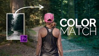 🎨 EDITAR el COLOR de un VIDEO AUTOMÁTICAMENTE en Adobe PREMIERE PRO Color Match [upl. by Nairrad208]