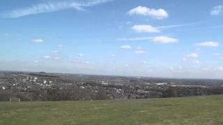 Beacon Hill  Lickey Hills Country Park  view of Birmingham skyline [upl. by Tanah]