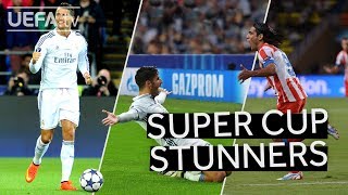 RONALDO ASENSIO FALCAO GREAT UEFA SUPER CUP GOALS [upl. by Barnet]