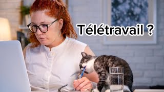 POURQUOI LE TÉLÉTRAVAIL  TELEWORKING [upl. by Tatia]