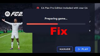 Fix EA Sports FC 25 Stuck On Preparing GameFix FC 25 Not Launching Stuck on Preparing Game On PC [upl. by Akinert]