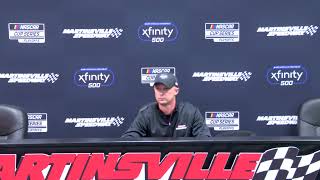 Crew chief Jonathan Hassler talks about Martinsville win [upl. by Atteuqehs]