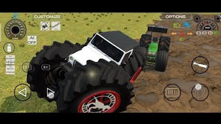 joinder tractor daldal Mein fans Gaya usko nikaalne modified Thar pahuncha tractor Thar wala game 😱😨 [upl. by Vidda]